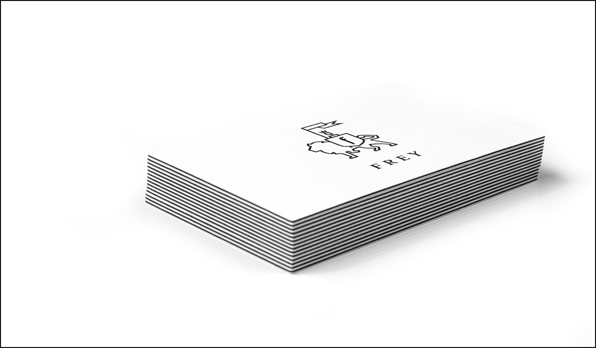 Weingut Frey – Corporate Design – Visitenkarten Design